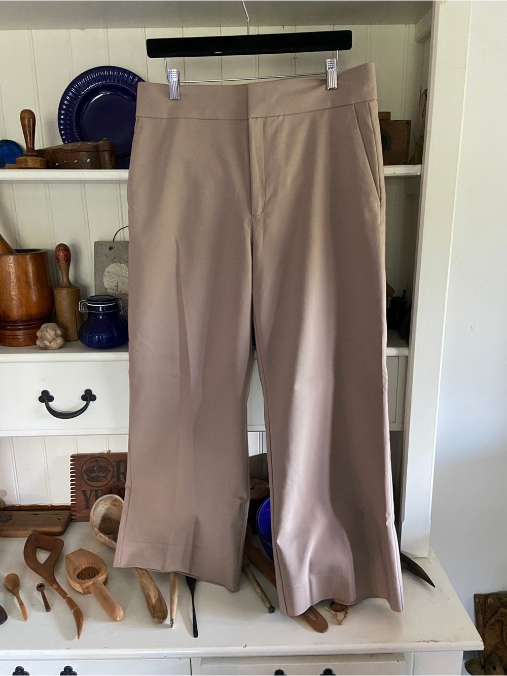 Inwear Women’s Wide-Leg Crop Pants in Cream
